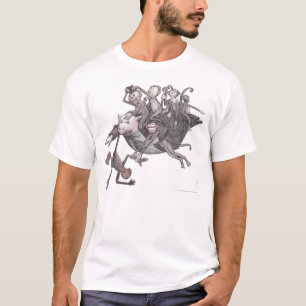 Vliegende varken met apen! t-shirt