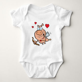 Vliegende Varken met Bow en Pijl Romper