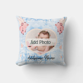 Vliegende varken met vleugels wanneer varkens vlie kussen