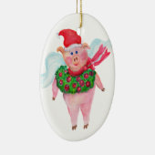 Vliegende varken met Wreath Ornament (Rechts)