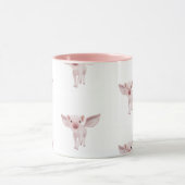 Vliegende varken mok (Midden)