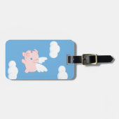 Vliegende varken - Stomme biggetjes met vleugels Bagagelabel (Voorkant horizontaal)