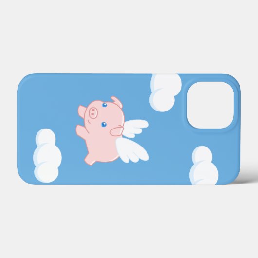 Vliegende varken - Stomme biggetjes met vleugels Case-Mate iPhone Case (Achterkant (horizontaal))