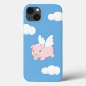 Vliegende varken - Stomme biggetjes met vleugels Case-Mate iPhone Case (Achterkant)