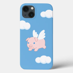 Vliegende varken - Stomme biggetjes met vleugels Case-Mate iPhone Case