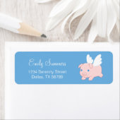 Vliegende varken - Stomme biggetjes met vleugels Etiket (Insitu)