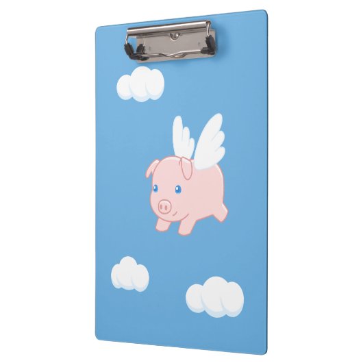 Vliegende varken - Stomme biggetjes met vleugels Klembord (Links)
