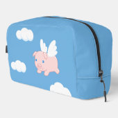 Vliegende varken - Stomme biggetjes met vleugels Toilettasje (Rechterhoek)