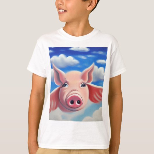Vliegende Varken T-shirt (Voorkant)