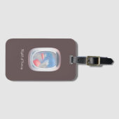 Vliegende varken van Fancy Bagagelabel (Voorkant (horizontaal))