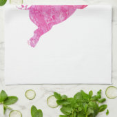 Vliegende varken, wanneer varkens vliegen, theedoek (Gevouwen)