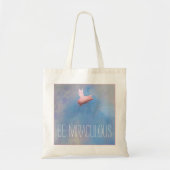 Vliegende varken - Wees een wonderbaarlijke Canvas Tote Bag (Voorkant)