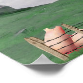 Vliegende varken zijn anders poster (Hoek)