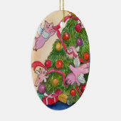Vliegende Varkens Decorate Tree Ornament (Rechts)