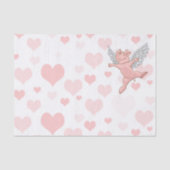 Vliegende varkens en roze harten tissuepapier (Voorkant)