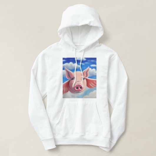 Vliegende Varkens Hoodie (Design voorkant)