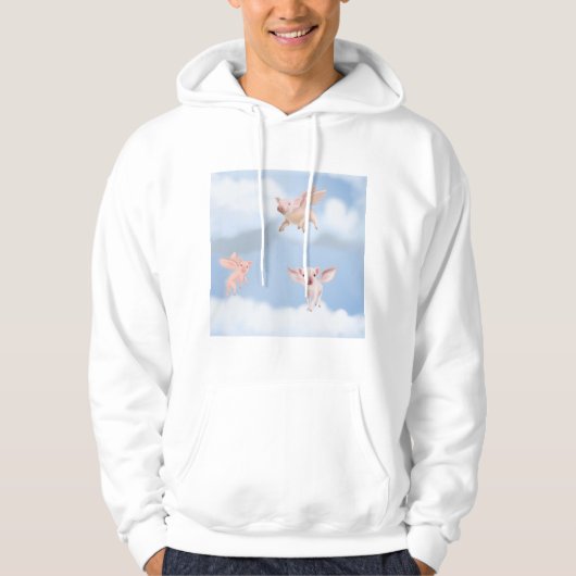 Vliegende Varkens Hoody (Voorkant)