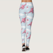 Vliegende varkens leggings (Achterkant)