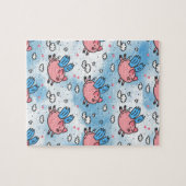 vliegende varkens legpuzzel (Horizontaal)