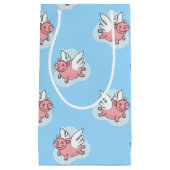 Vliegende varkens Nieuwe baby Kies een Gift Bag Klein Cadeauzakje (Voorkant)
