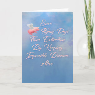 Vliegende varkens opslaan kaart