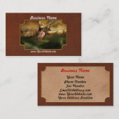 Vliegende varkens - Steampunk - Vliegende varkens Visitekaartje (Voorkant / Achterkant)