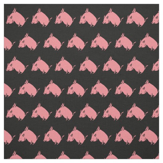 Vliegende varkens stof (Swatch)