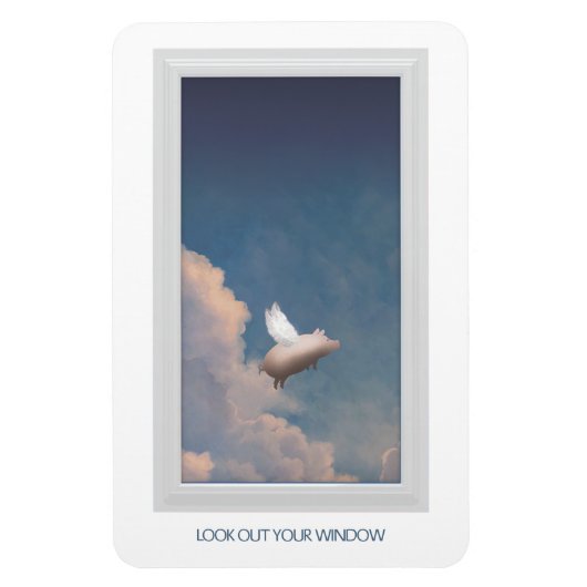 vliegende varkensmagneet magneet (Verticaal)