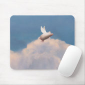 vliegende varkensmousepad muismat (Met muis)