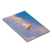vliegende varkensnotebook notitieboek (Rechterzijde)