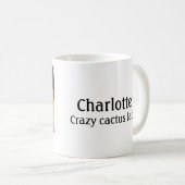 Vliegende varkensvensterbank cactus mok (Voorkant rechts)