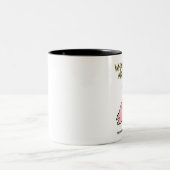 Vliegende varkensvlekken - Welke dromen zijn er ge Tweekleurige Koffiemok (Center)