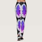 Vliegende veren leggings (Achterkant)