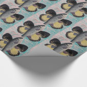 Vliegende vis cadeaupapier (Hoek)