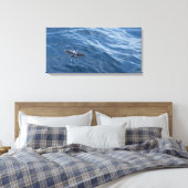 Vliegende Vis Canvas Afdruk (Insitu (Slaapkamer))