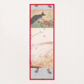 VLIEGENDE VIS JAPANSE PRINT YOGA MAT (Achterkant)