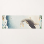 VLIEGENDE VIS JAPANSE PRINT YOGA MAT (Voorkant (horizontaal))