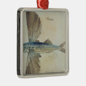 Vliegende vis metalen ornament (Rechts)