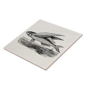  vliegende vis - Sjabloon voor de visserij in het  Tegeltje (Zijkant)