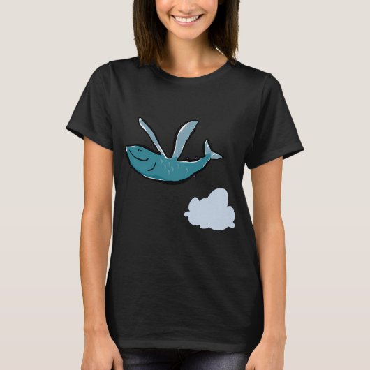 vliegende vis t-shirt (Voorkant)