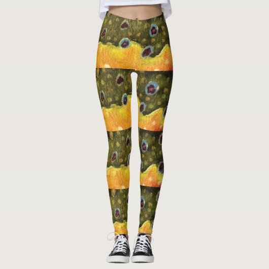 Vliegende visforel Ichthyology Geweldige Leggings (Voorkant)