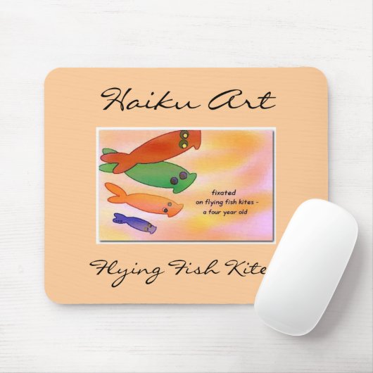 Vliegende viskites muismat (Met muis)