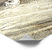  vliegende vissen en Zeeen graven - Aangepast Poster (Hoek)