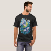 Vliegende vissen t-shirt (Voorkant volledig)
