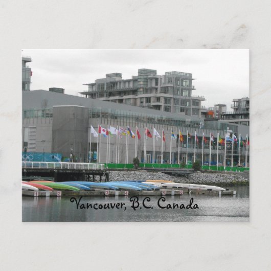 Vliegende Vlaggen en Kano's Briefkaart (Voorkant)