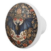 Vliegende Vleermuis - Moderne William Morris Flora Keramische Knop (Rechts)