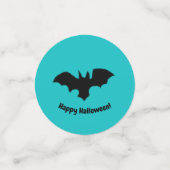 Vliegende vleermuis op Blauwgroen Confetti (Kleine voorkant)