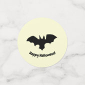 Vliegende Vleermuis op Gele Confetti (Kleine voorkant)