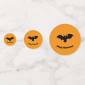 Vliegende vleermuis op Oranje Confetti (Achterkanten)