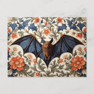 Vliegende Vleermuis William Morris Geïnspireerde B Briefkaart